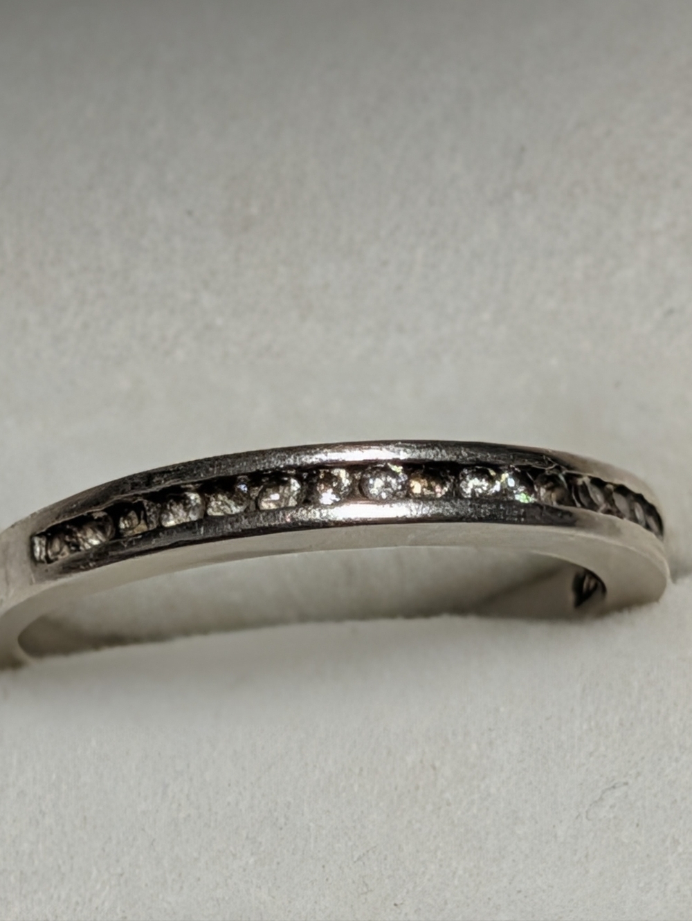 Genuine Sterling Silver Petite Band Wedding Ring